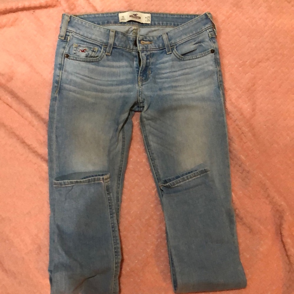Hollister light denim jeans